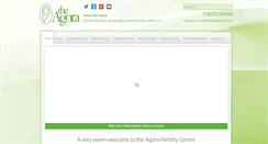 Desktop Screenshot of agoraclinic.co.uk